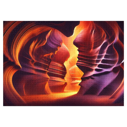 Whispers of Stone: Antelope Canyon in Abstract Light