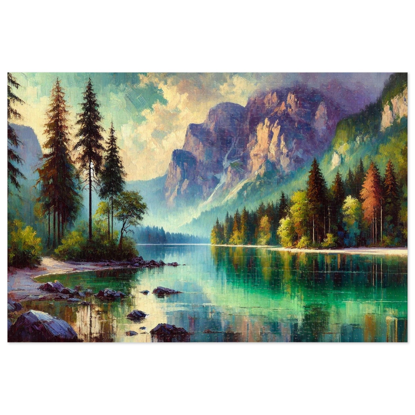 Hintersee Serenity: Reflections of Tranquility