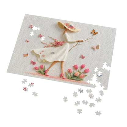 Paper Couture Stroll: Tulip Promenade
