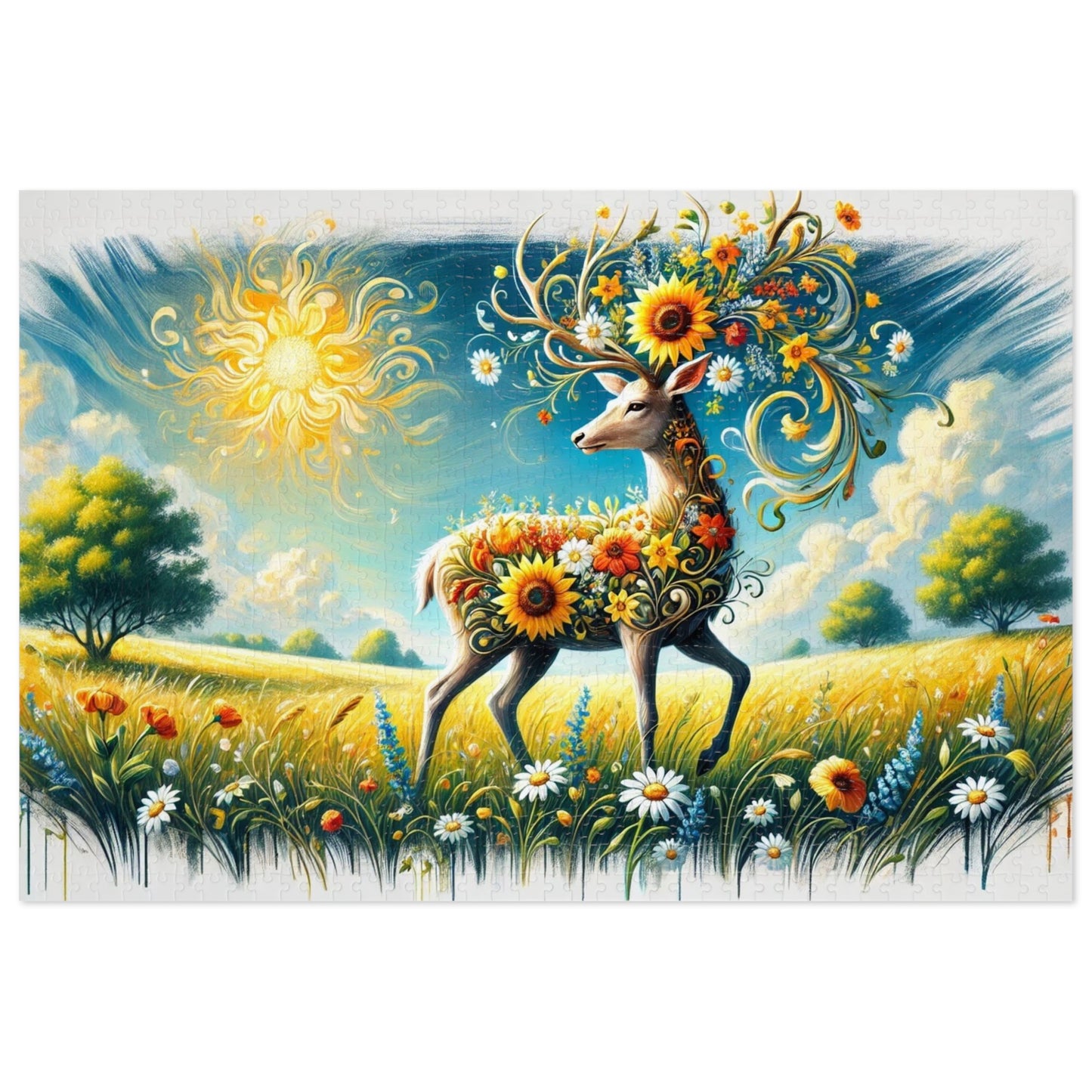 The Sunlit Stag: Blooming Under the Sun