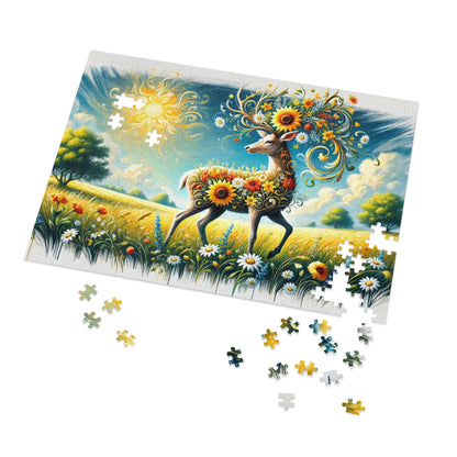 The Sunlit Stag: Blooming Under the Sun