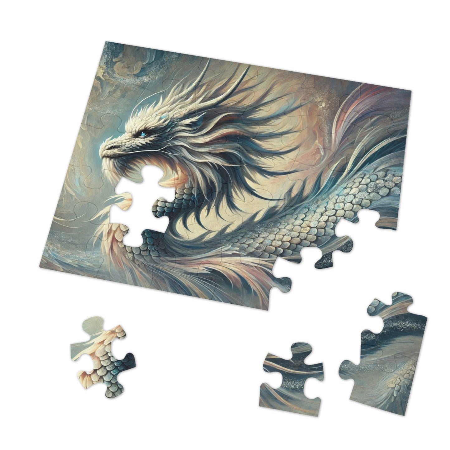 Whispering Scales: The Serene Power of the Celestial Dragon
