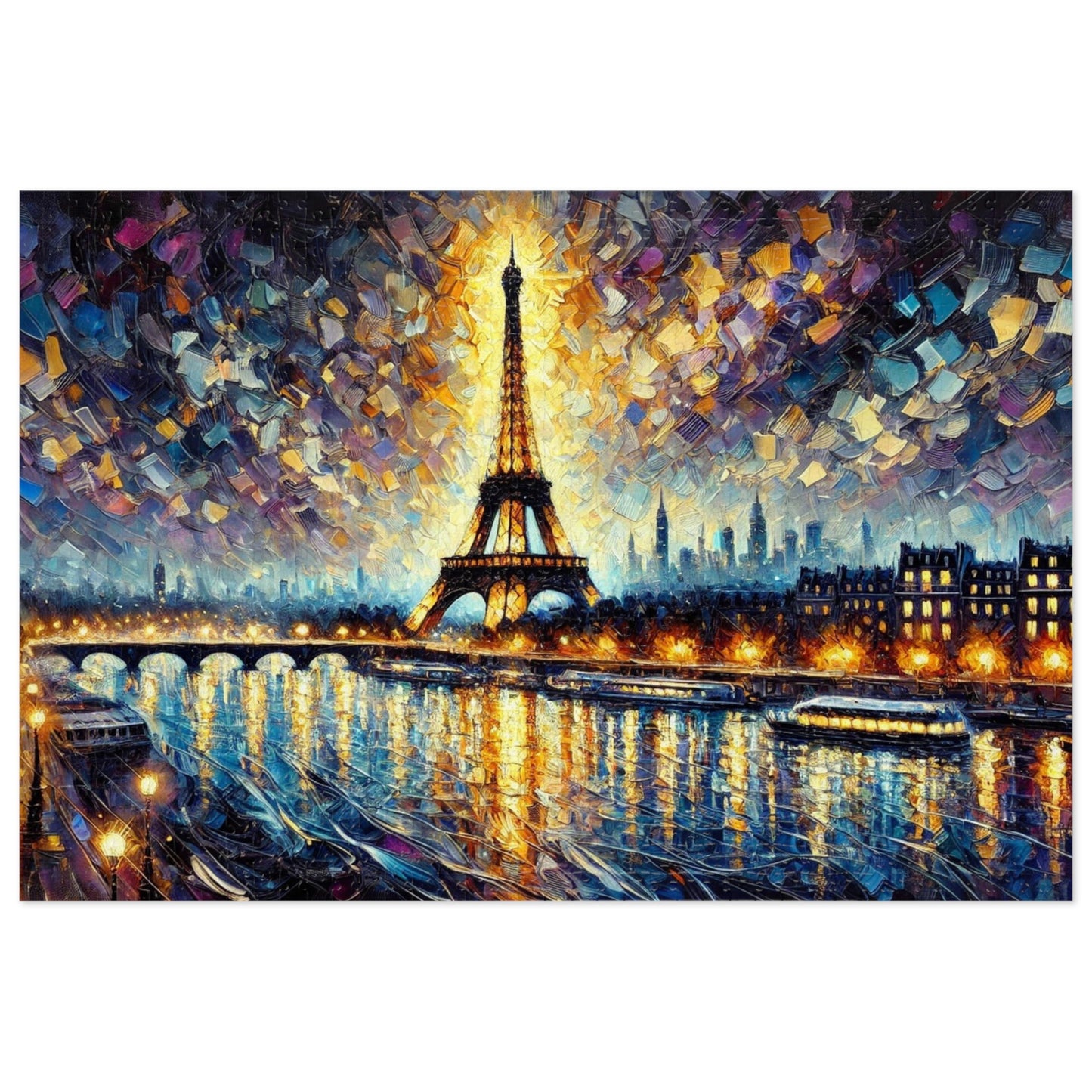 Paris Nocturne: A Symphony of Light and Steel