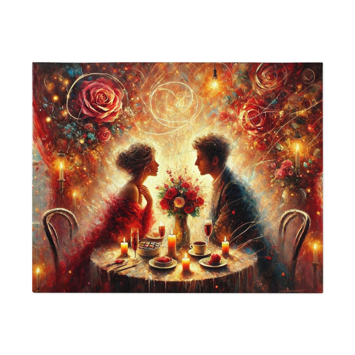 In the Glow of Love: A Valentines Moment