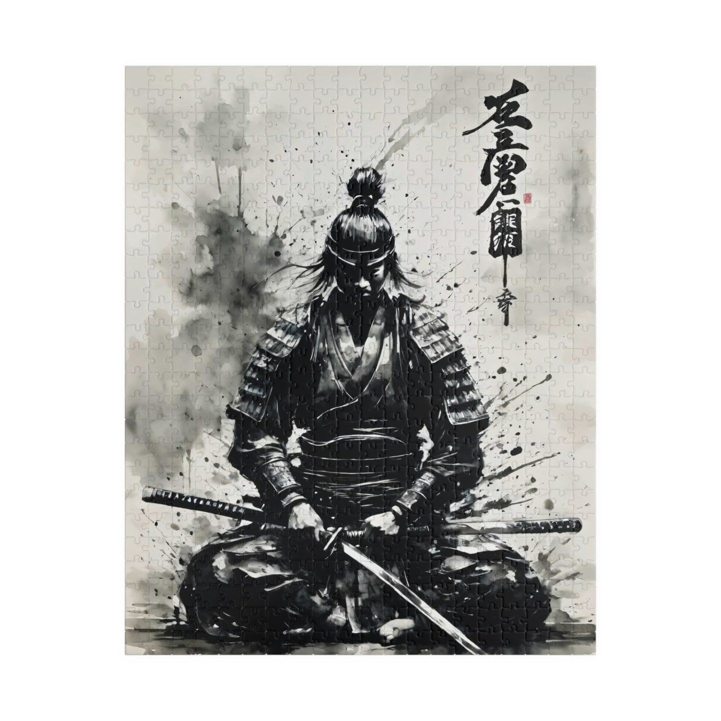 The Way of Silence: A Samurai’s Meditation in Ink