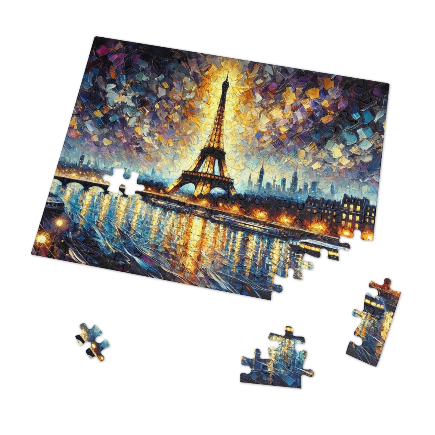 Paris Nocturne: A Symphony of Light and Steel
