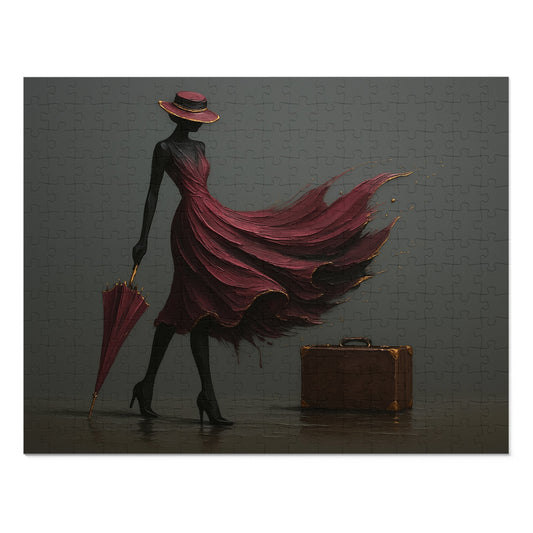 Plum Departure — Old Suitcase