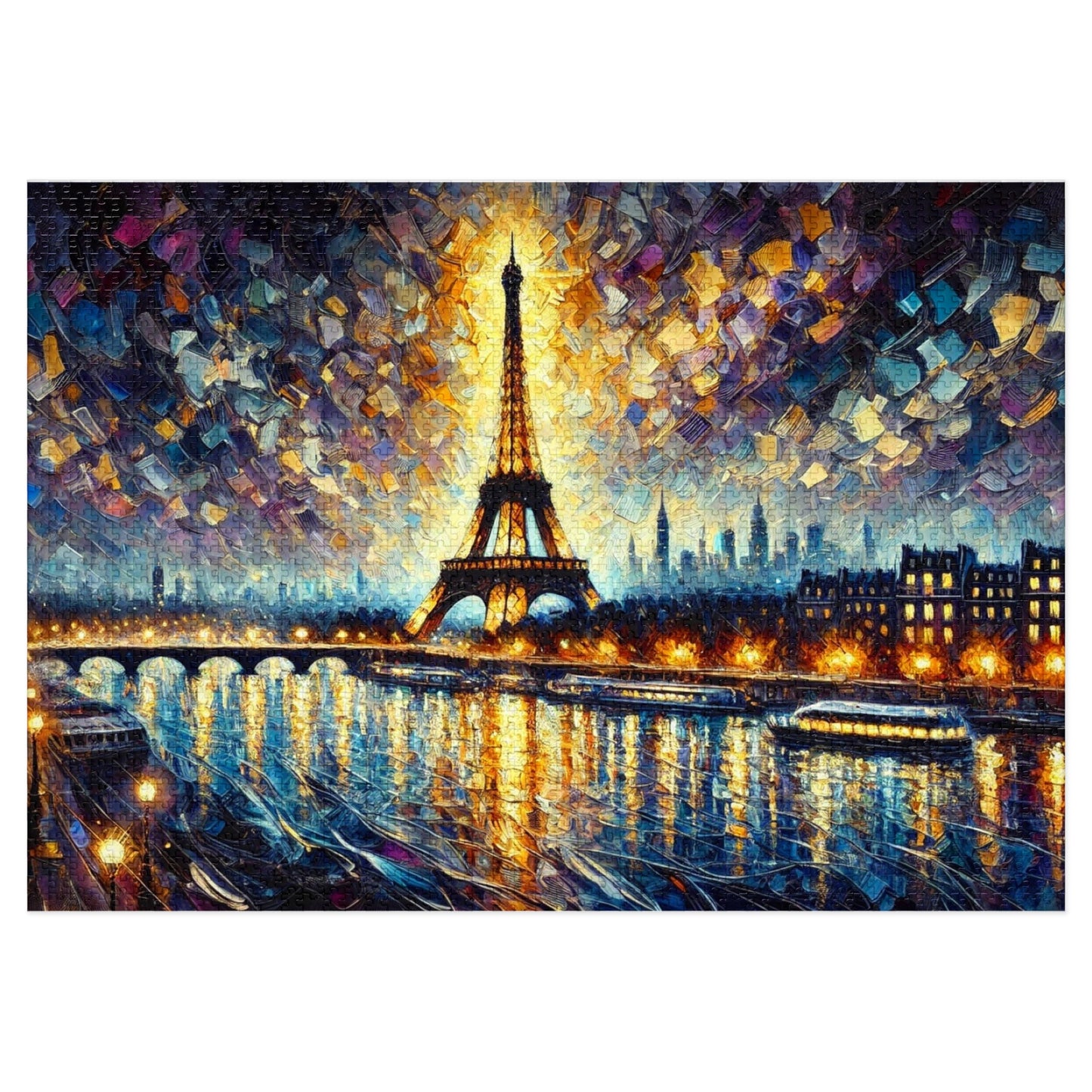 Paris Nocturne: A Symphony of Light and Steel