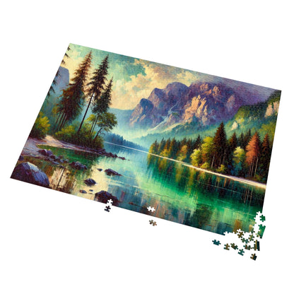 Hintersee Serenity: Reflections of Tranquility