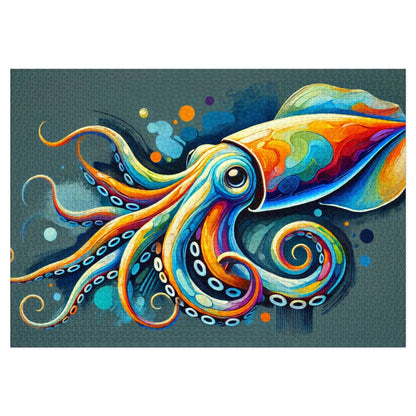 Dancing Squid: A Prismatic Ballet
