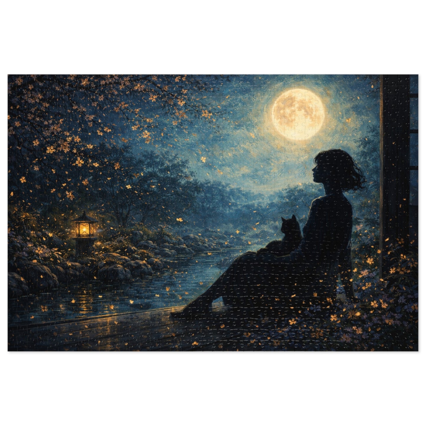 Moonlit Gekkou Kinsai-ga: Quiet Engawa