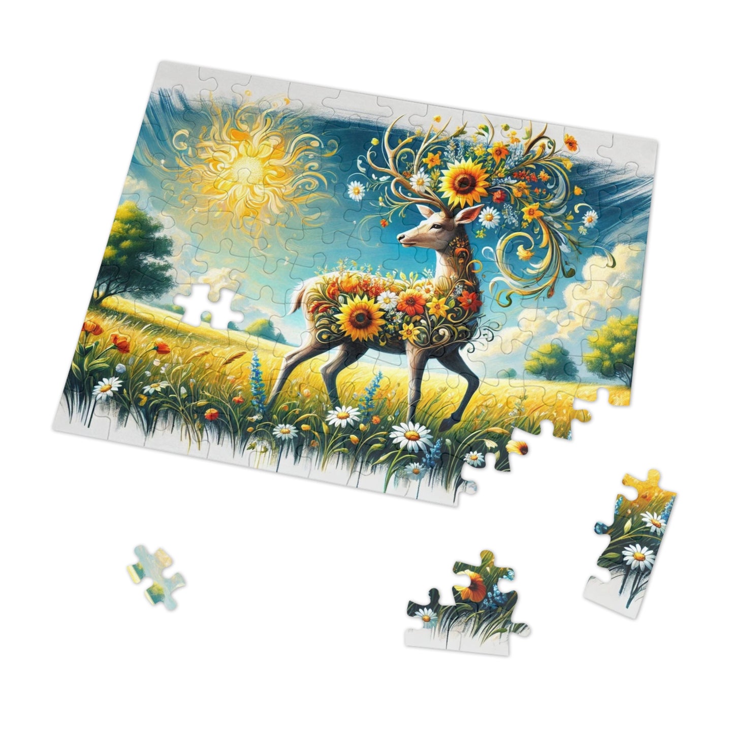 The Sunlit Stag: Blooming Under the Sun