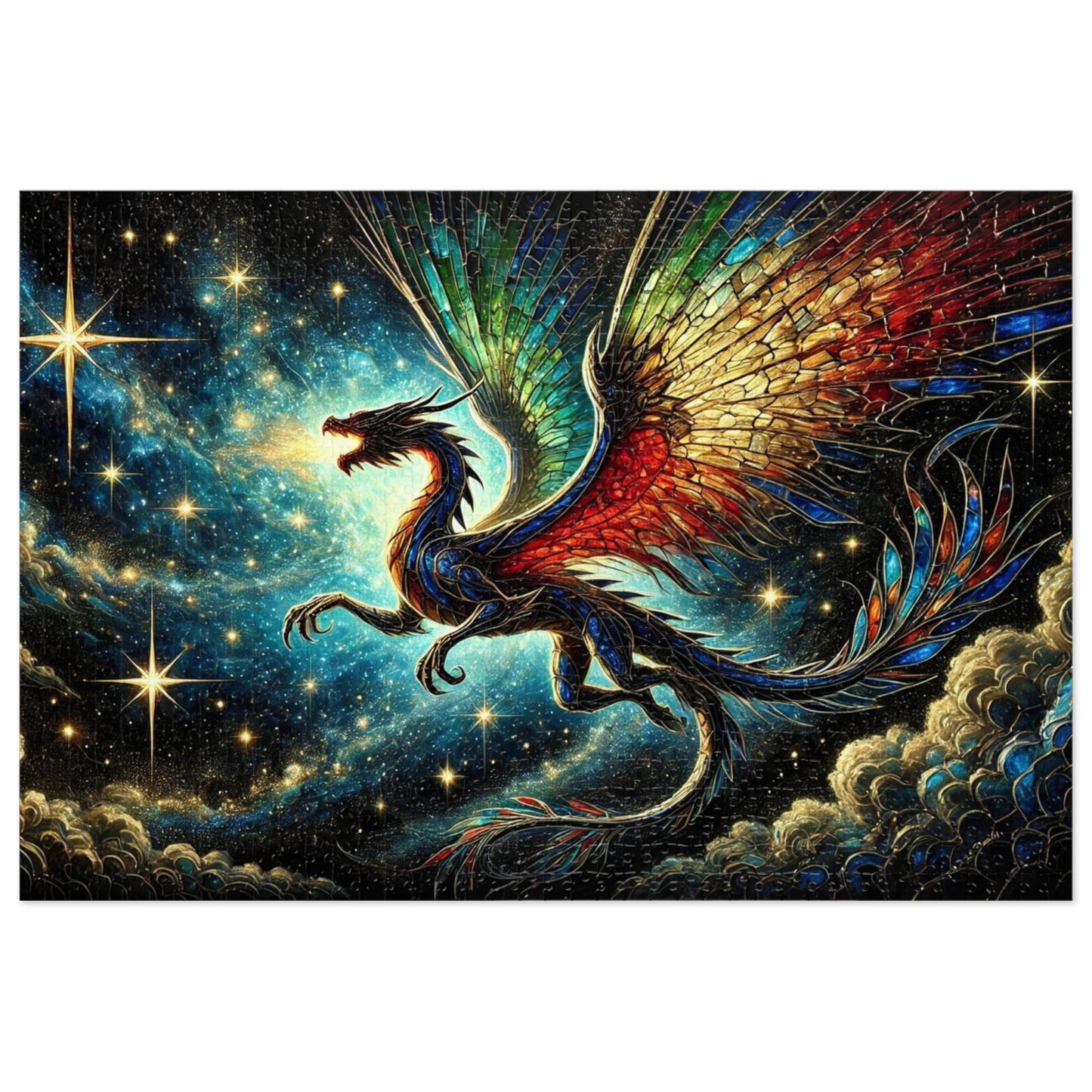 The Celestial Dragon: Wings of Glass and Light