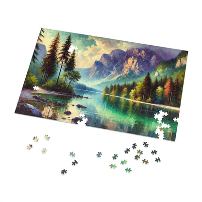 Hintersee Serenity: Reflections of Tranquility