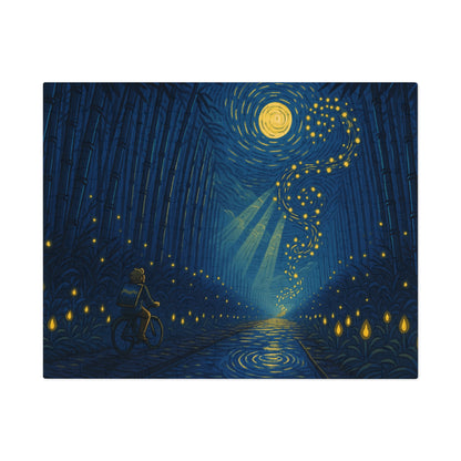 Firefly Nocturne in the Bamboo Grove: A Journey Through Luminous Night