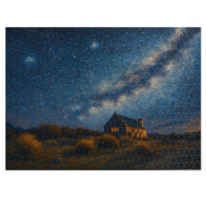 Celestial Silence: The Stars Over Lake Tekapo
