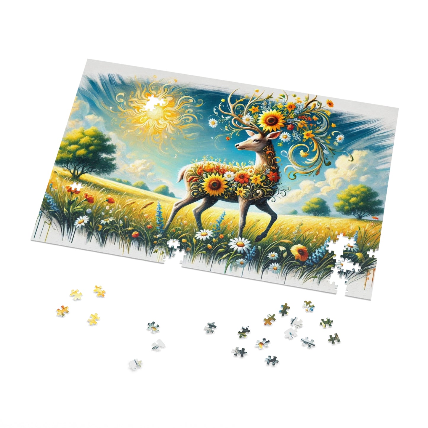 The Sunlit Stag: Blooming Under the Sun