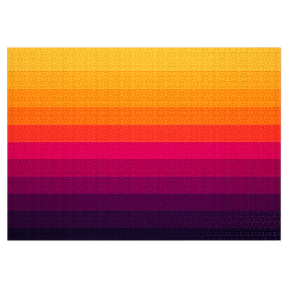 Ember–Orchid Sunset Stair