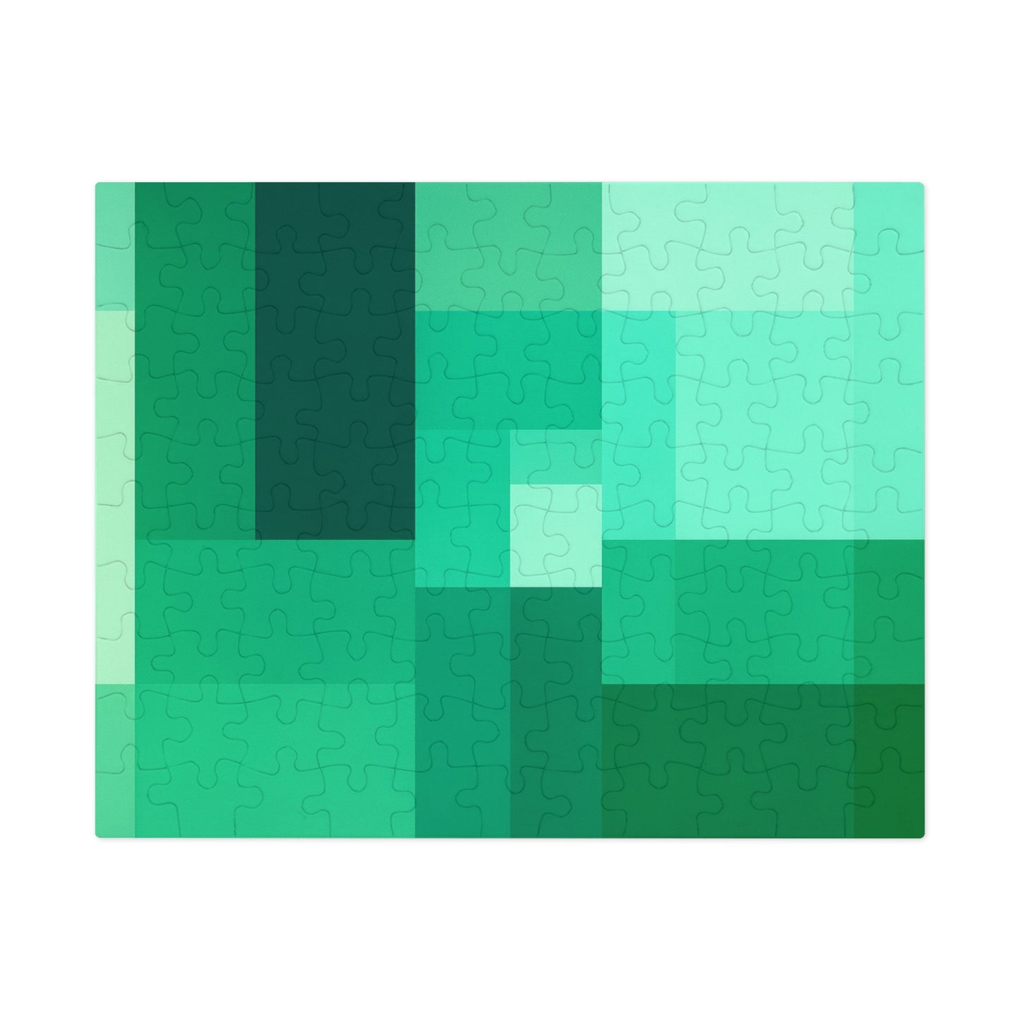 Tiffany Window Sonata: Quiet Geometry in Green