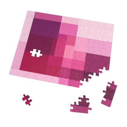 Orchid Wine Mosaic — Color-Block Glaze