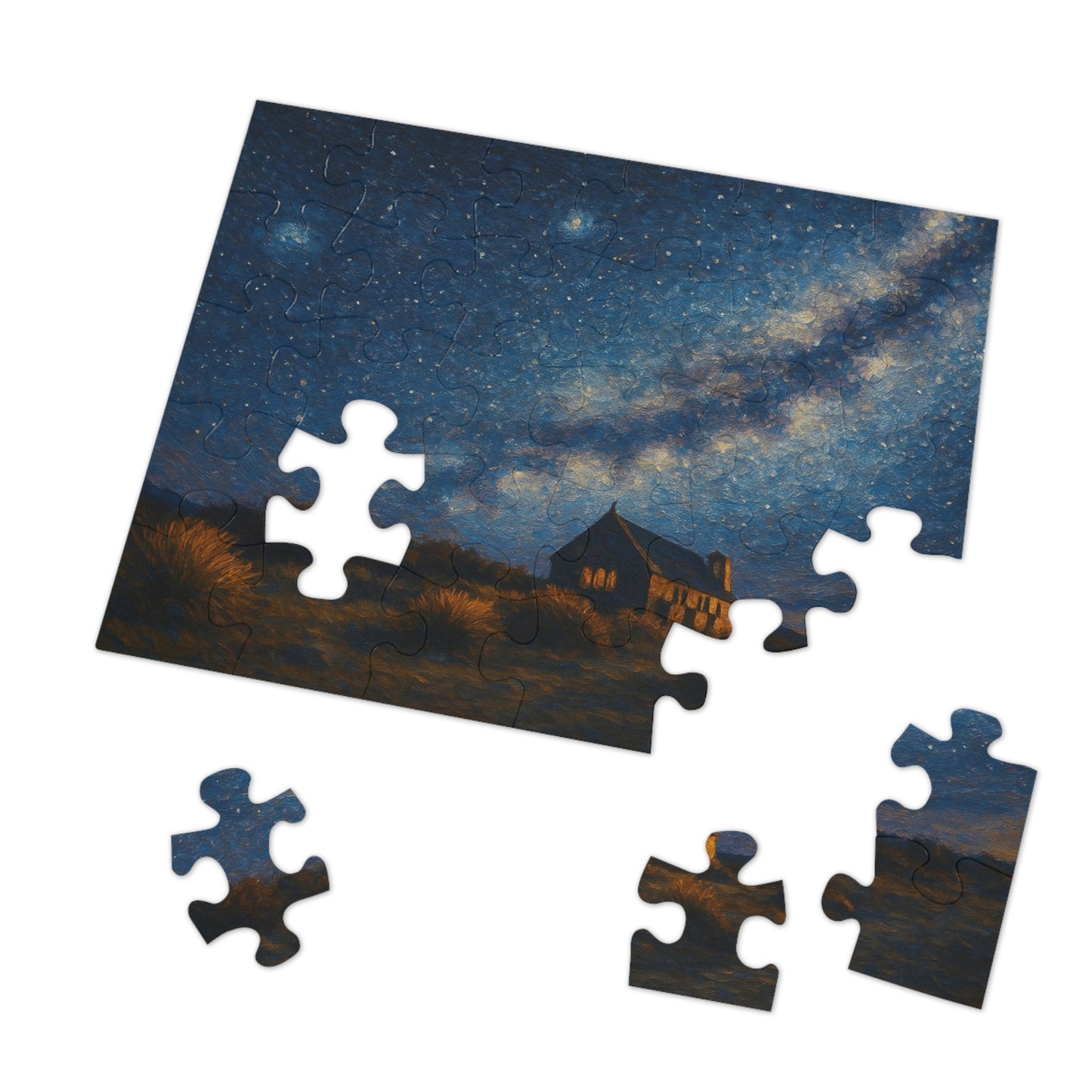 Celestial Silence: The Stars Over Lake Tekapo