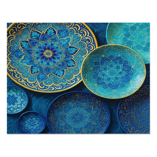 Whispers of Samarkand: The Blue Mosaic