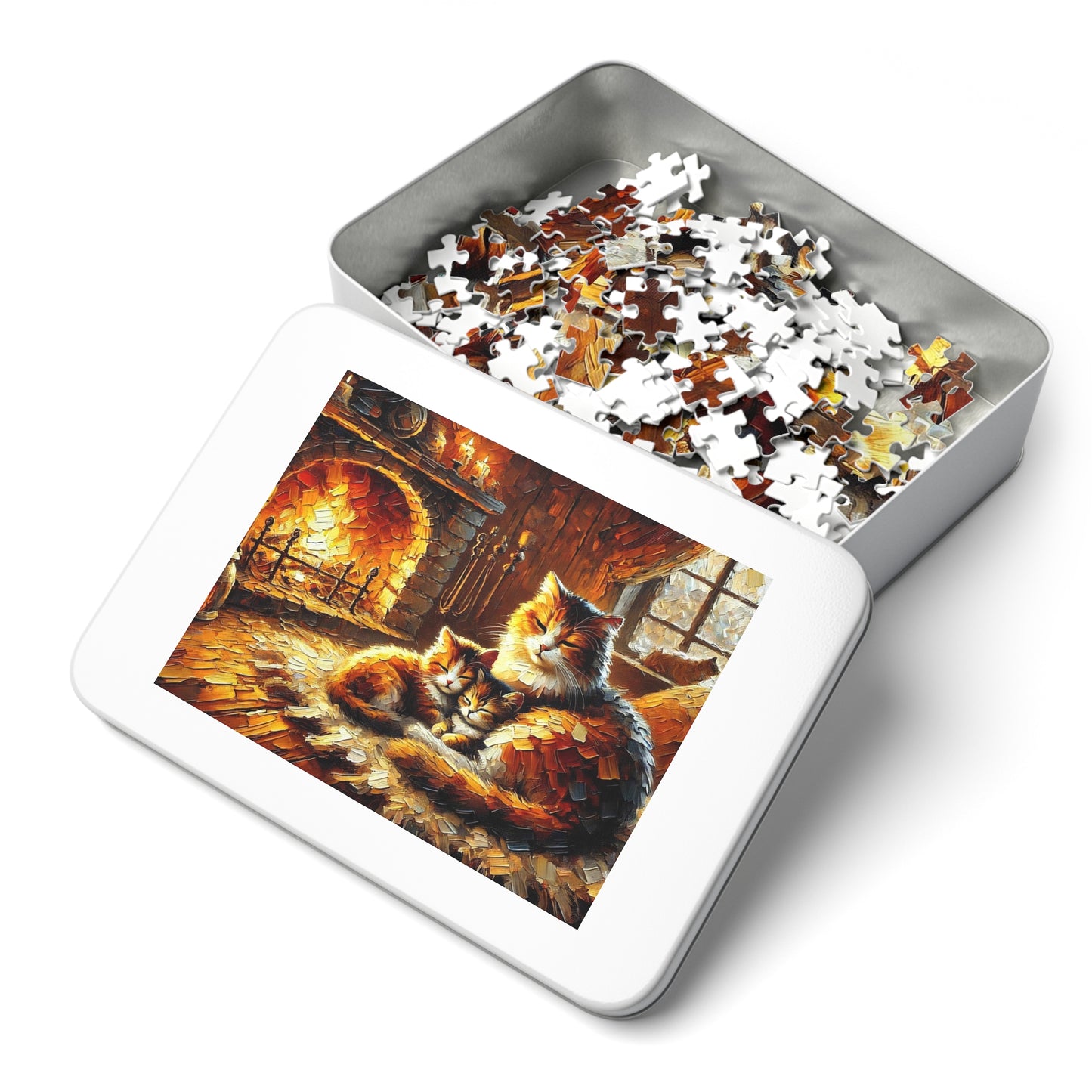 Fireside Whispers: A Mother’s Warmth