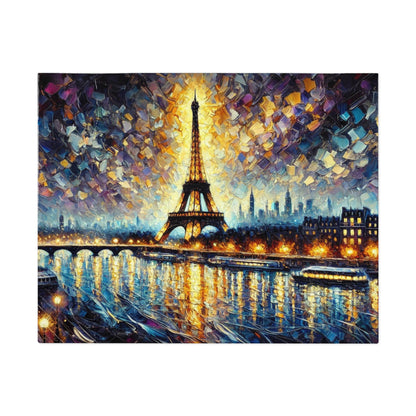 Paris Nocturne: A Symphony of Light and Steel