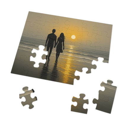 Sunset Walkers — Golden Path at Dusk