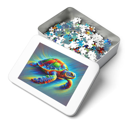 Ocean's Palette: The Vibrant Sea Turtle