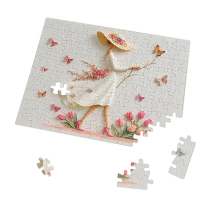 Paper Couture Stroll: Tulip Promenade