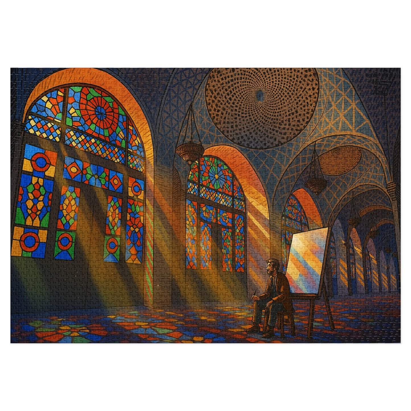Cathedral of Light: A Symphony of Glass and Sunlight