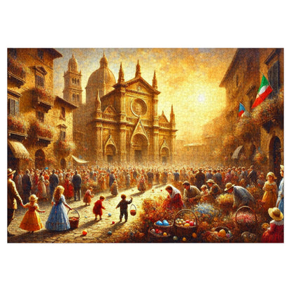 Golden Easter: A Celebration in Italy