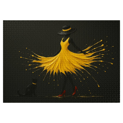 Black Cat & the Butter Dress