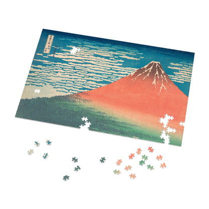 The Crimson Peak: Mount Fuji at Dawn