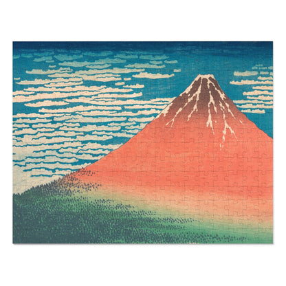 The Crimson Peak: Mount Fuji at Dawn