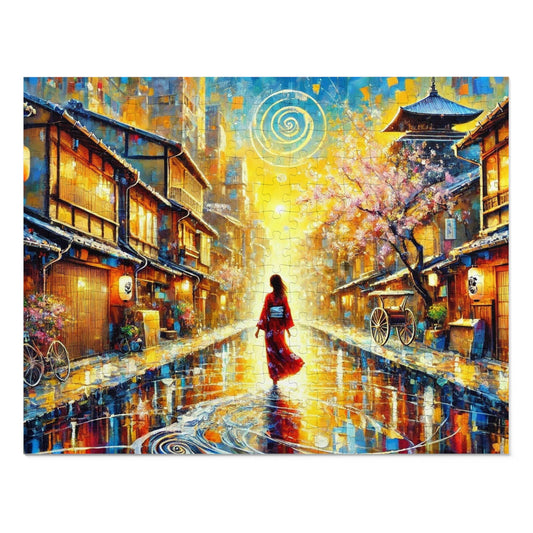 Spring Evening Glow in Kyoto