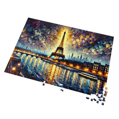 Paris Nocturne: A Symphony of Light and Steel