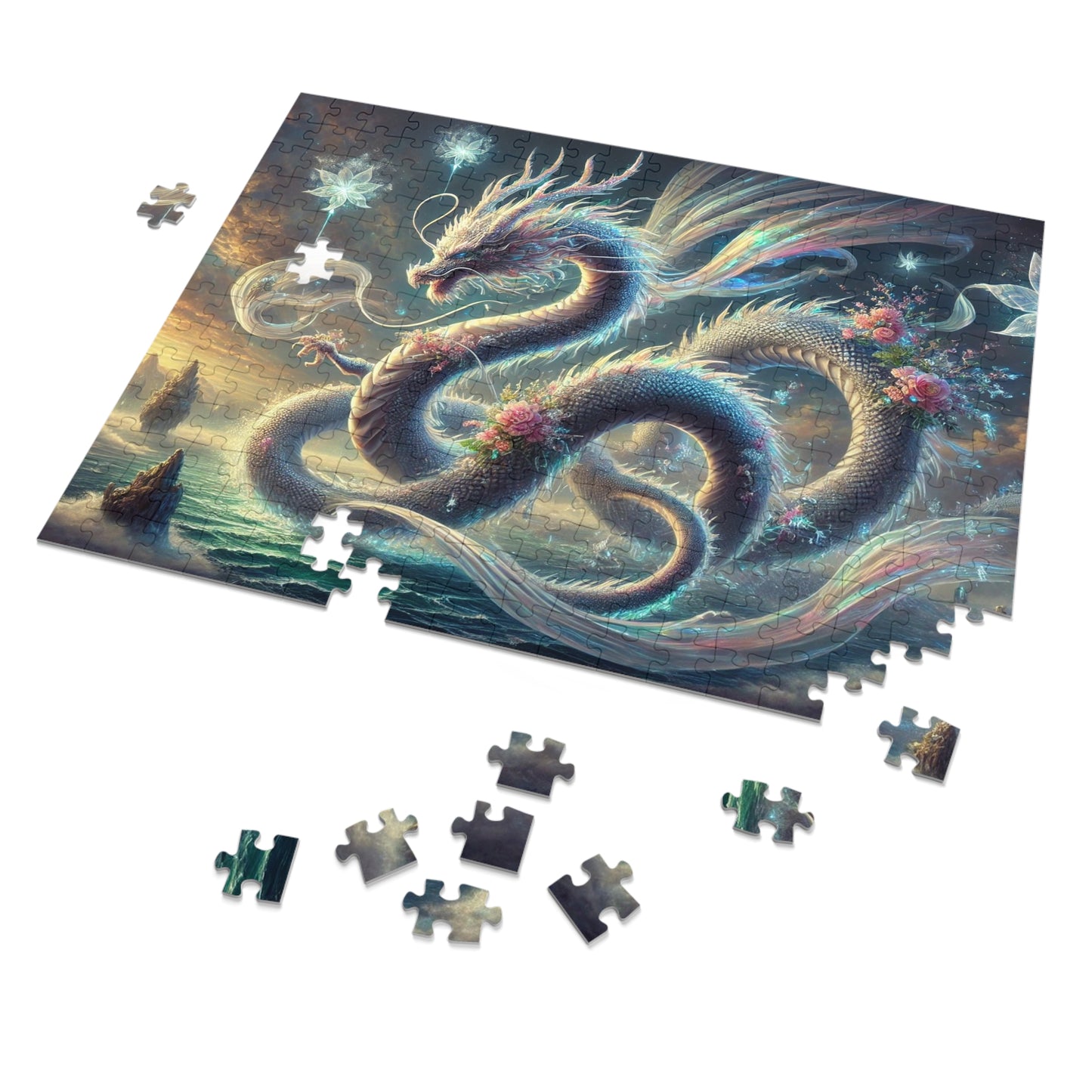 Ethereal Wyrm: Weaving Through the Nebulous Skies