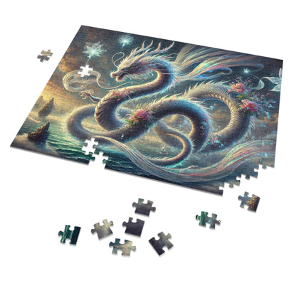 Ethereal Wyrm: Weaving Through the Nebulous Skies