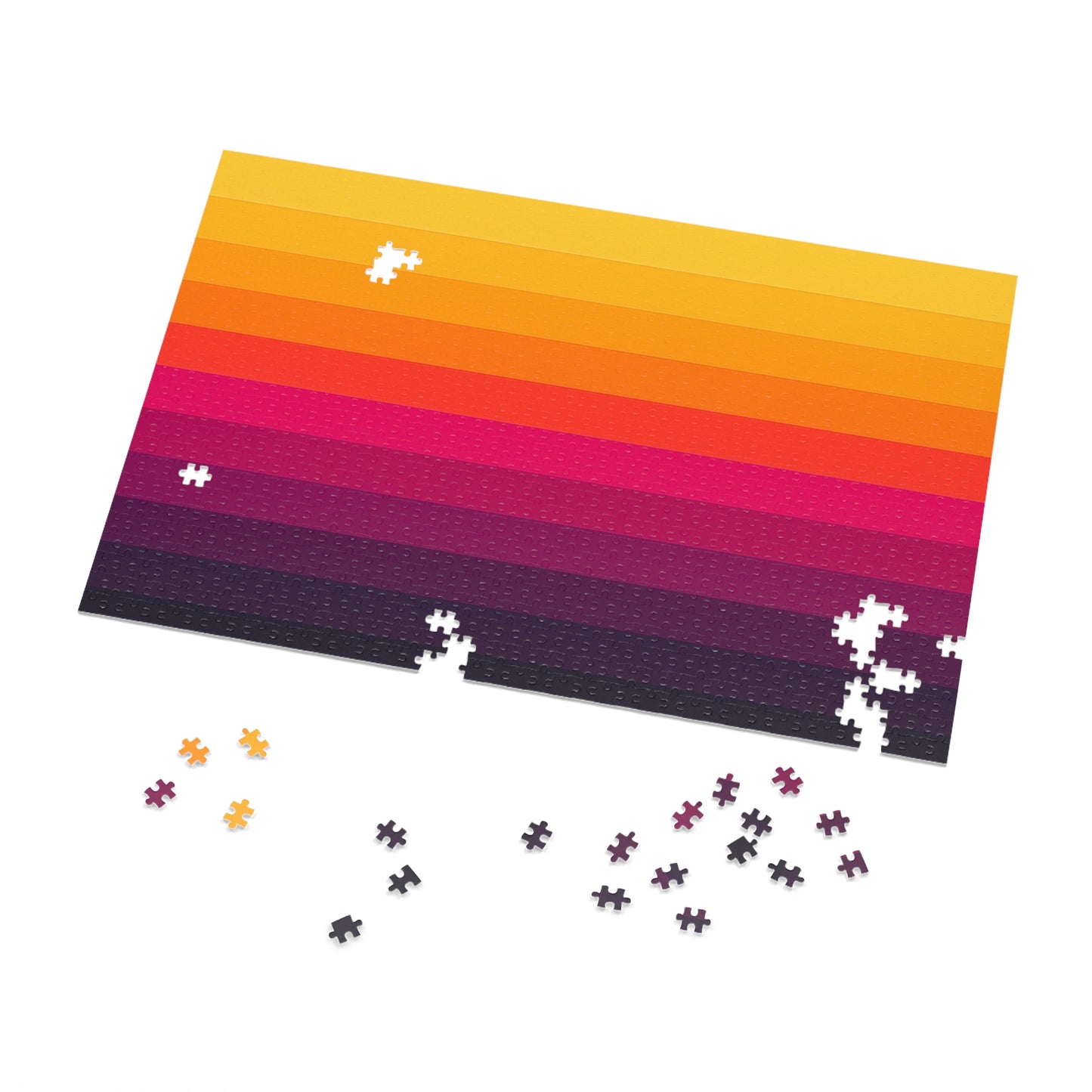 Ember–Orchid Sunset Stair
