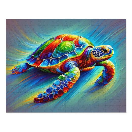 Ocean's Palette: The Vibrant Sea Turtle