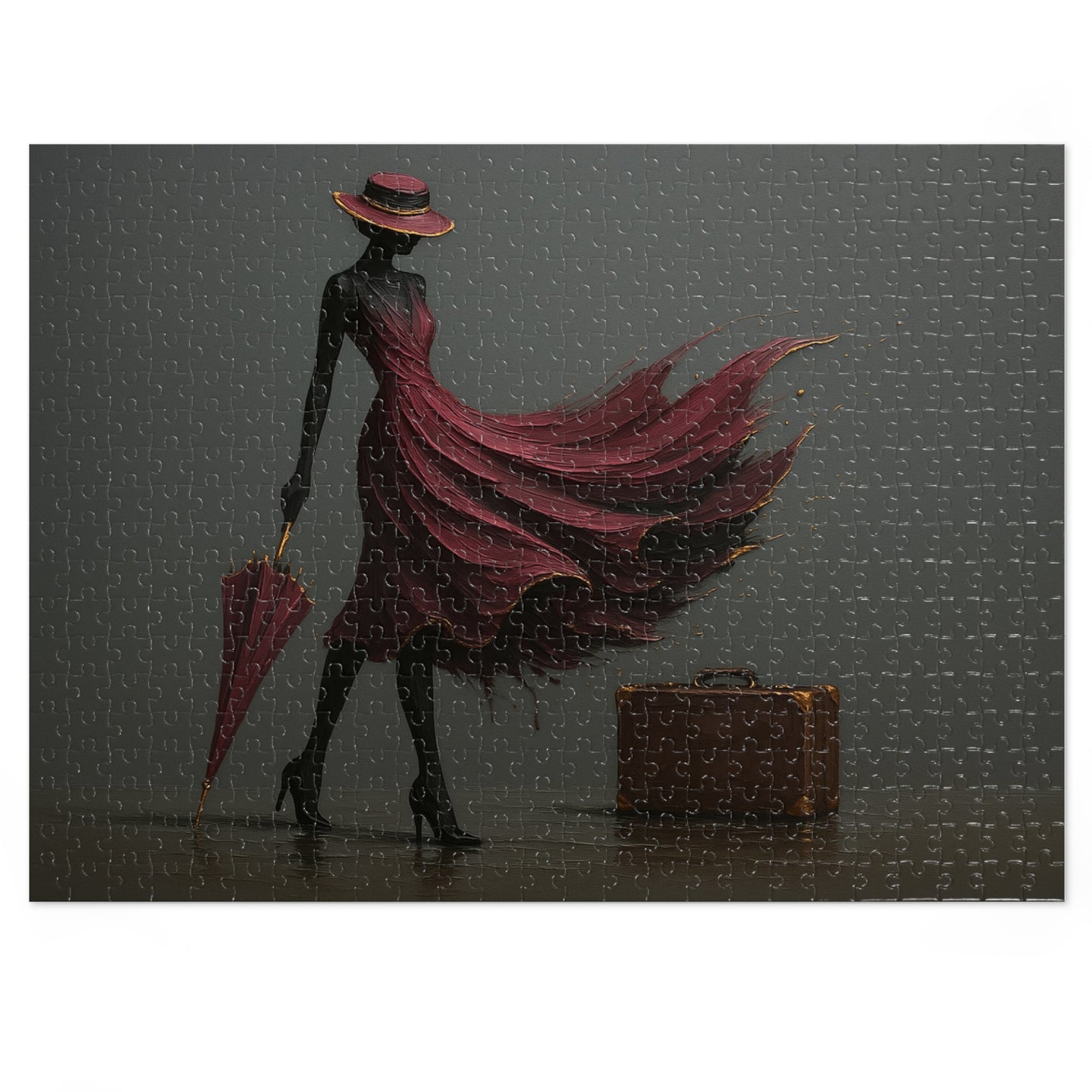 Plum Departure — Old Suitcase