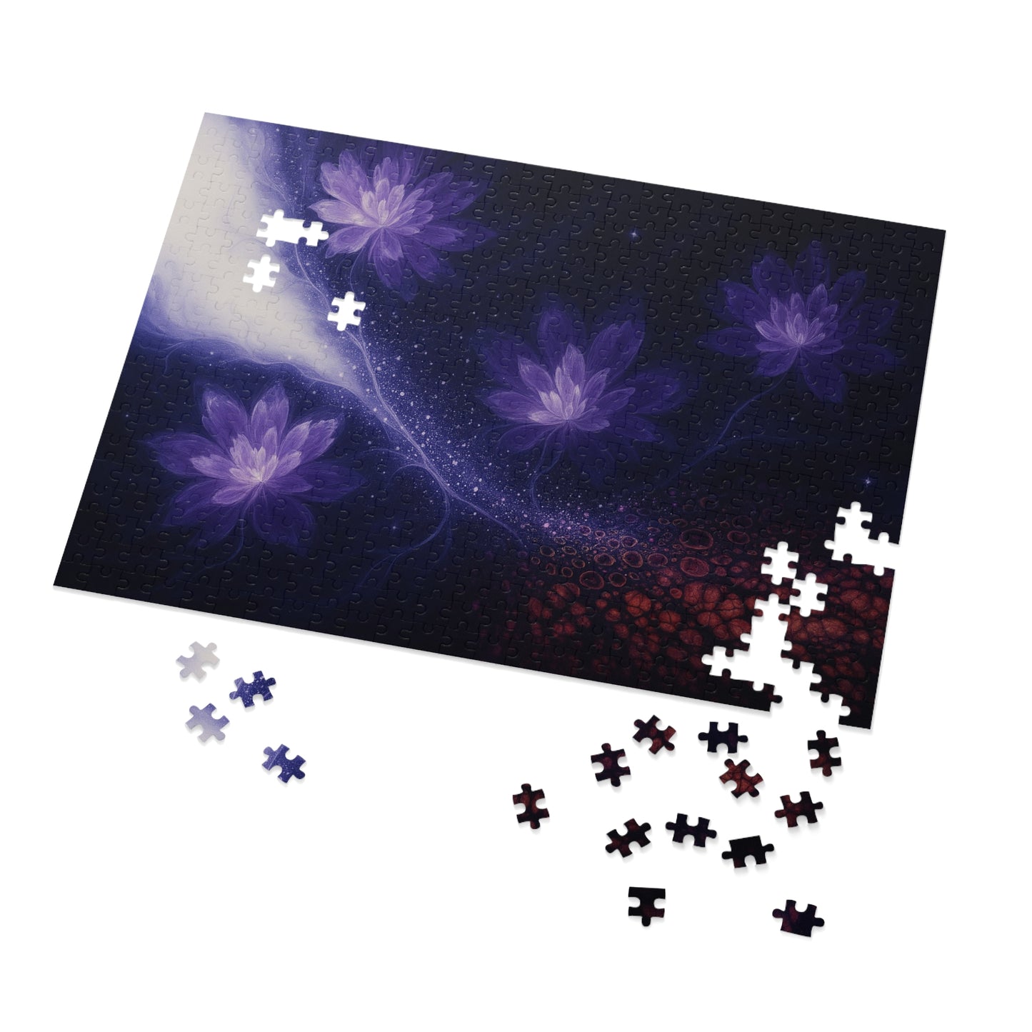 Celestial Chrysanthemum: Blossoms Among the Stars