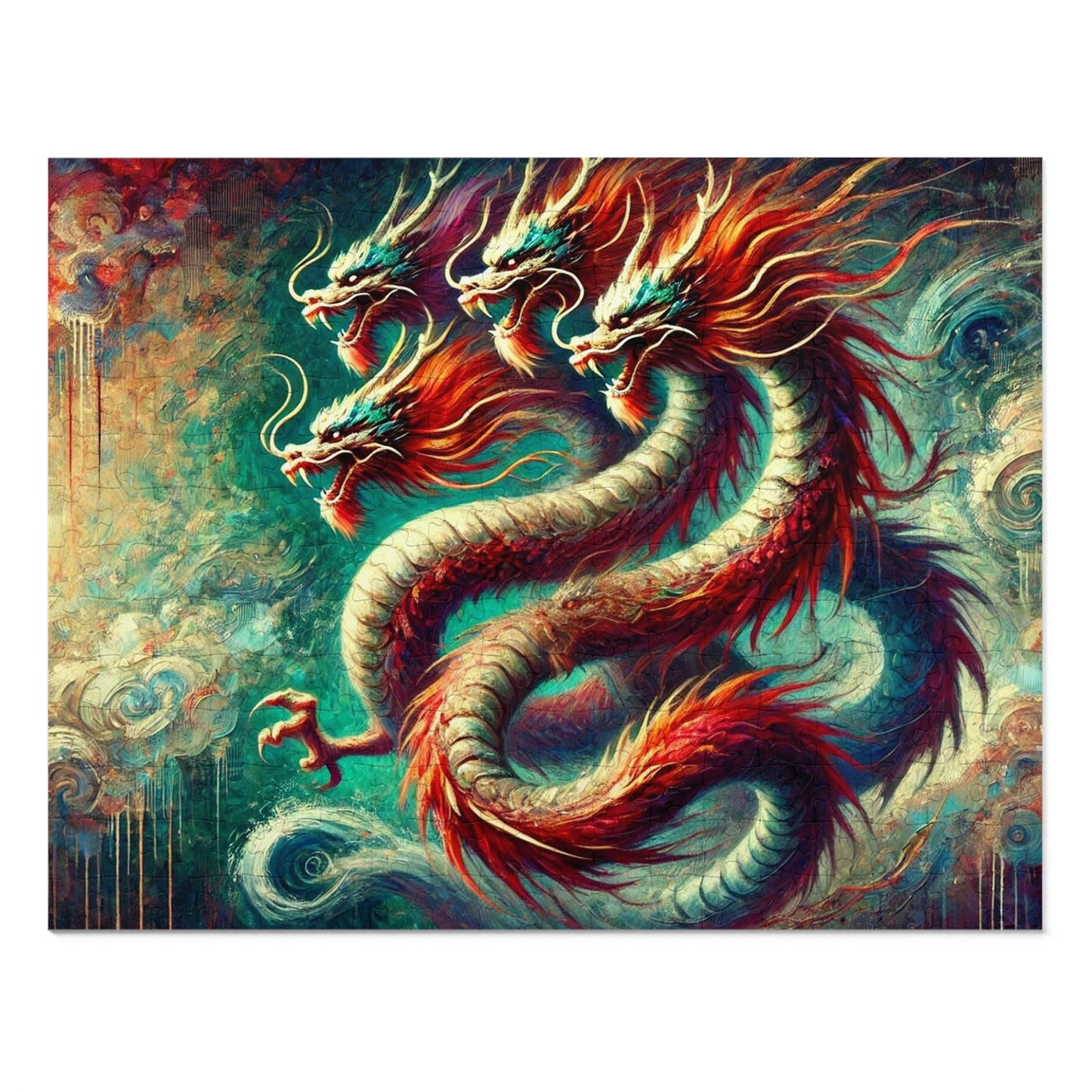 Yamata no Orochi: A Dance of Fiery Serpents