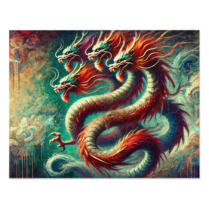 Yamata no Orochi: A Dance of Fiery Serpents