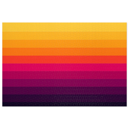 Ember–Orchid Sunset Stair