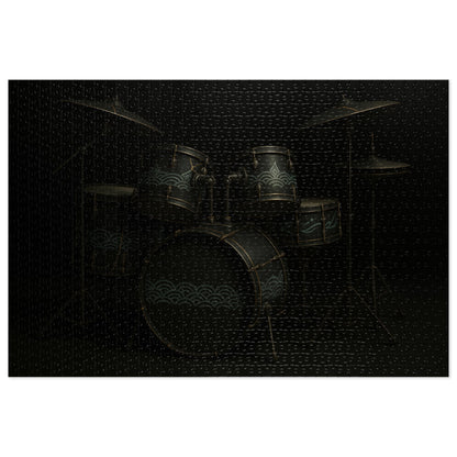 Seigaiha Nocturne — Kintsugi Drum Kit