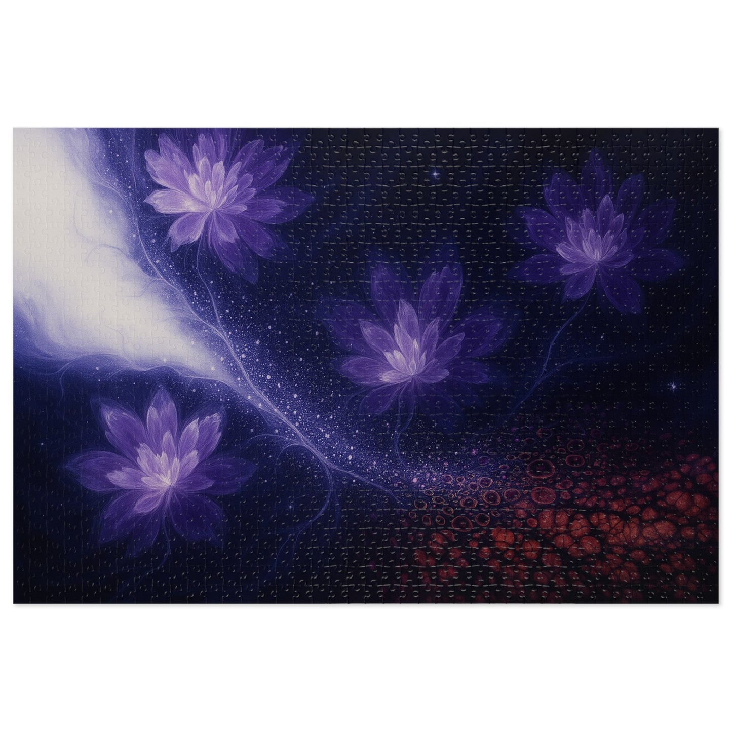 Celestial Chrysanthemum: Blossoms Among the Stars