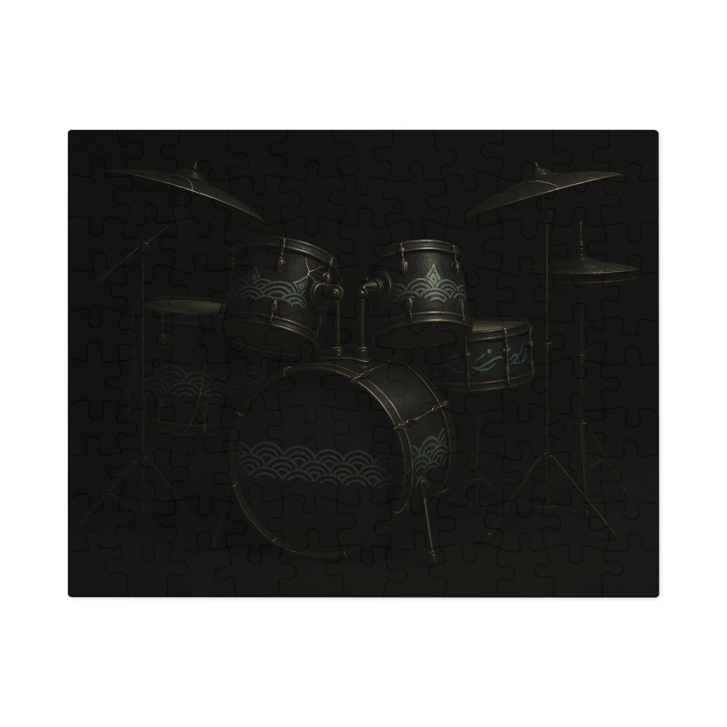 Seigaiha Nocturne — Kintsugi Drum Kit